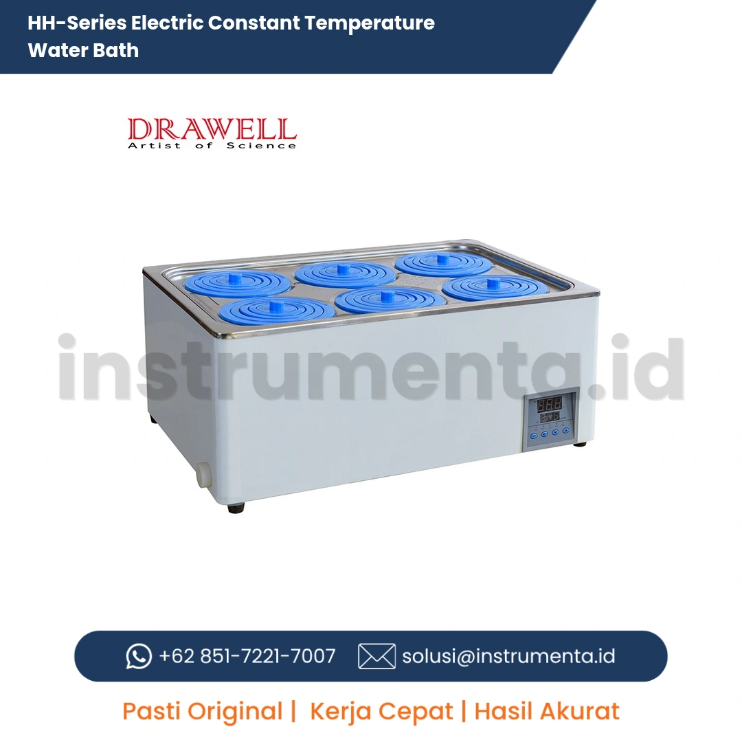 Jual HH-Series Electric Constant Temperature Water Bath Distributor Resmi Alat Laboratorium Ready Stock